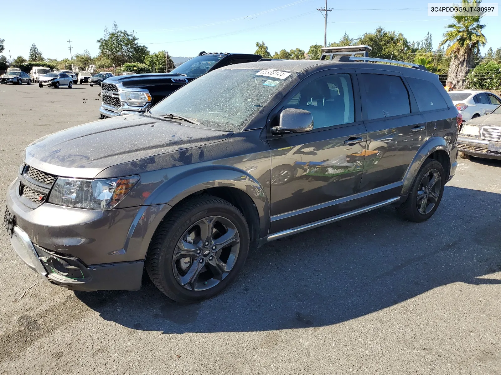 2018 Dodge Journey Crossroad VIN: 3C4PDDGG9JT430997 Lot: 68389144