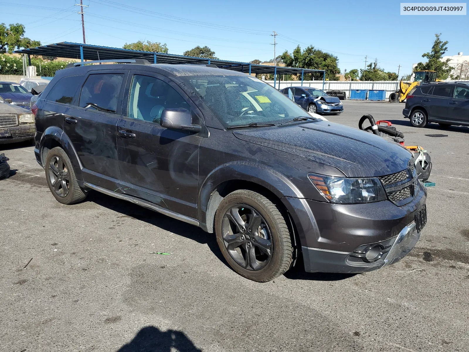 2018 Dodge Journey Crossroad VIN: 3C4PDDGG9JT430997 Lot: 68389144