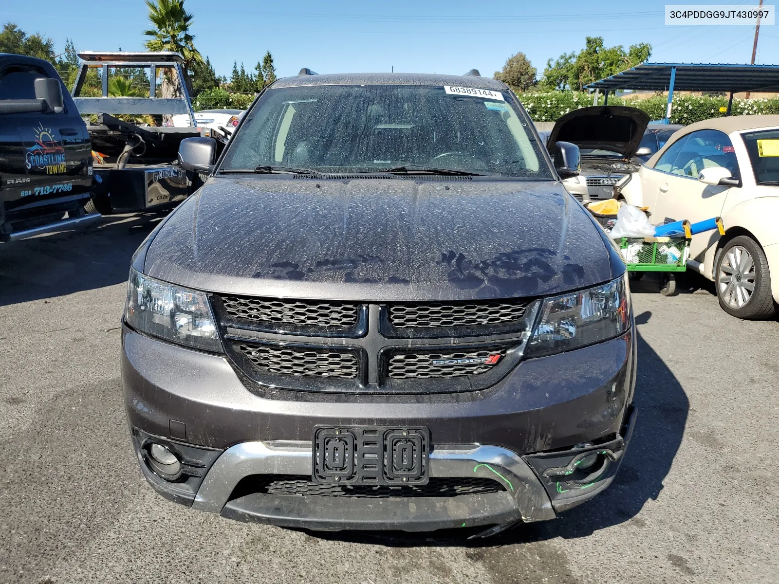 2018 Dodge Journey Crossroad VIN: 3C4PDDGG9JT430997 Lot: 68389144