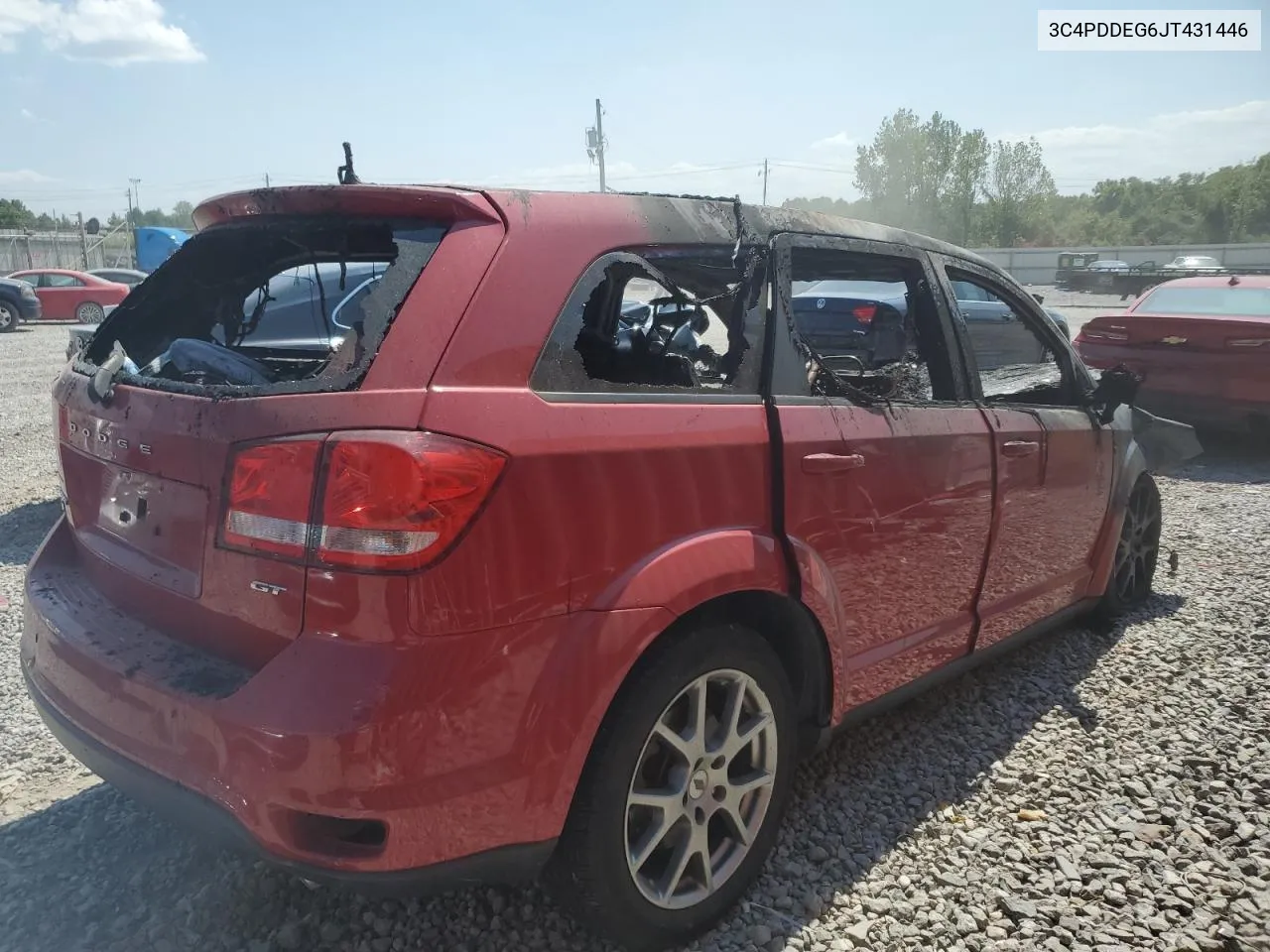 2018 Dodge Journey Gt VIN: 3C4PDDEG6JT431446 Lot: 68494284