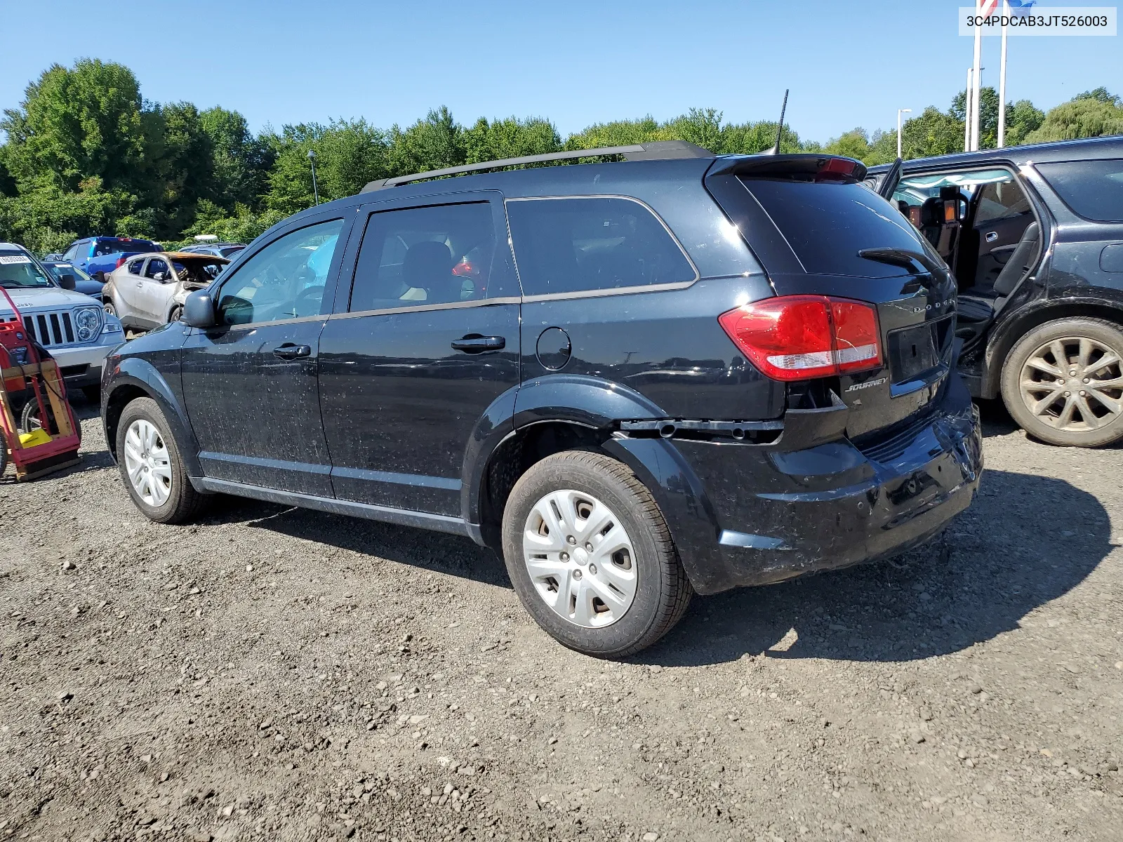 2018 Dodge Journey Se VIN: 3C4PDCAB3JT526003 Lot: 68518684