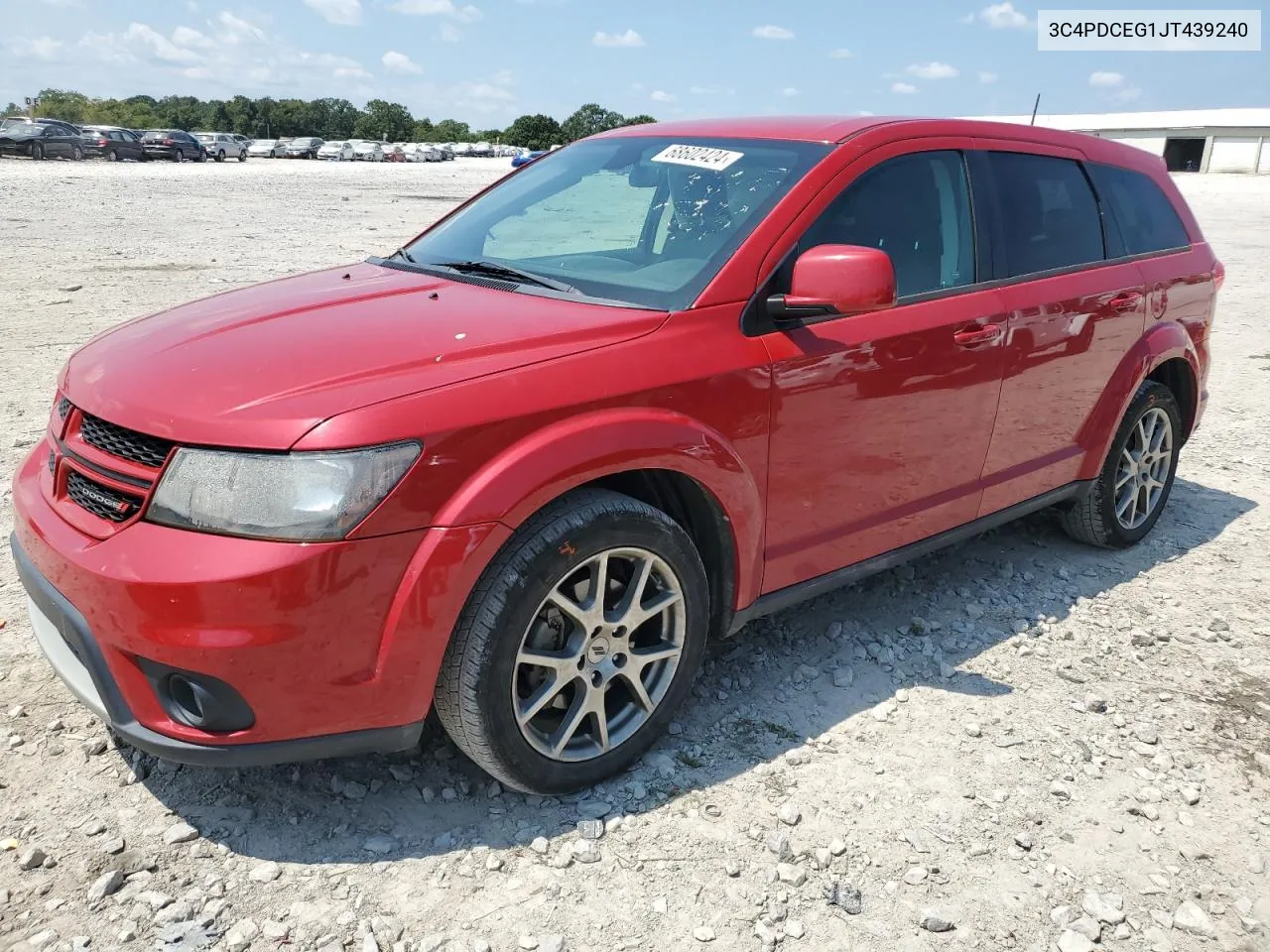 2018 Dodge Journey Gt VIN: 3C4PDCEG1JT439240 Lot: 68602424