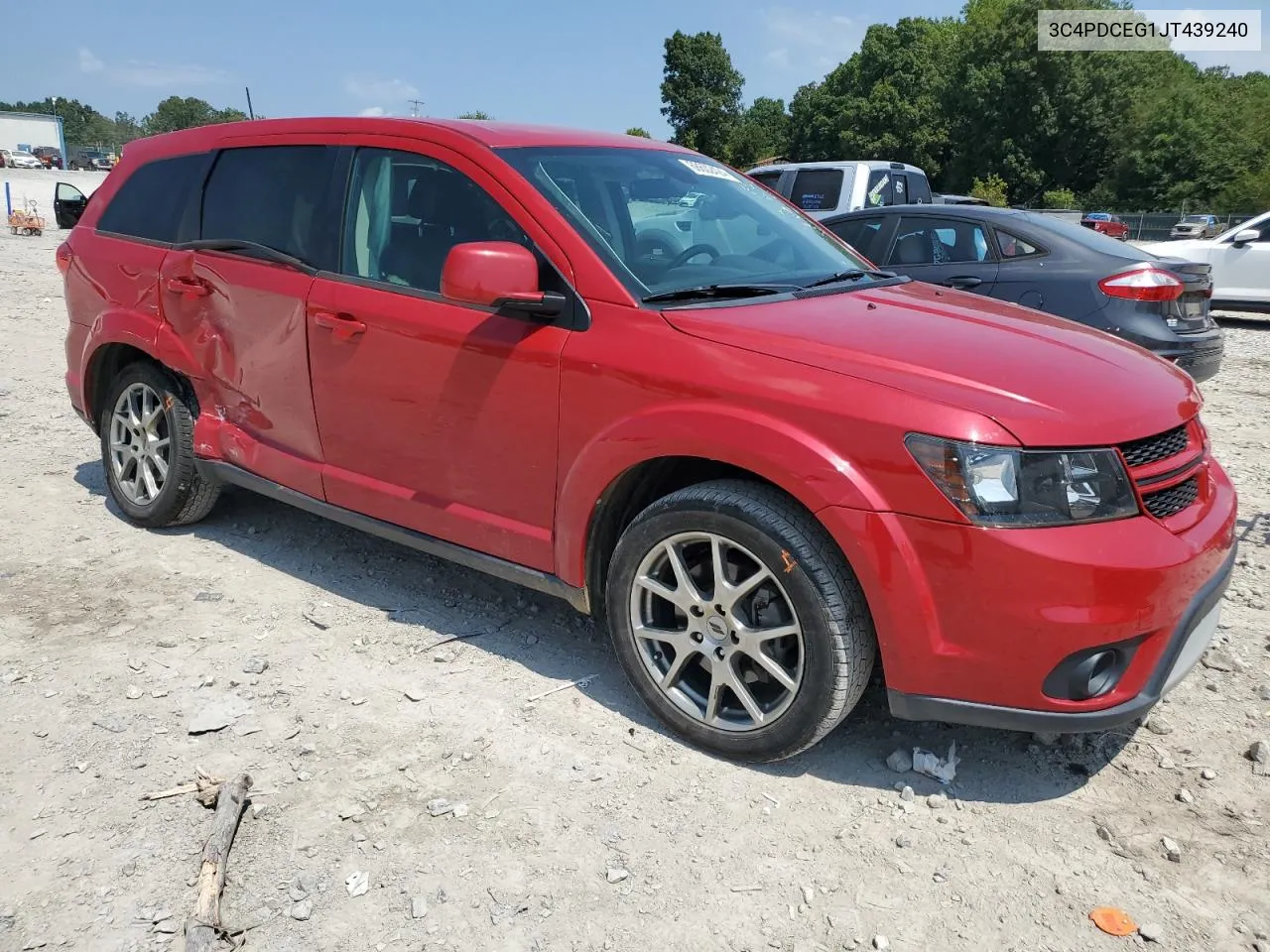 2018 Dodge Journey Gt VIN: 3C4PDCEG1JT439240 Lot: 68602424