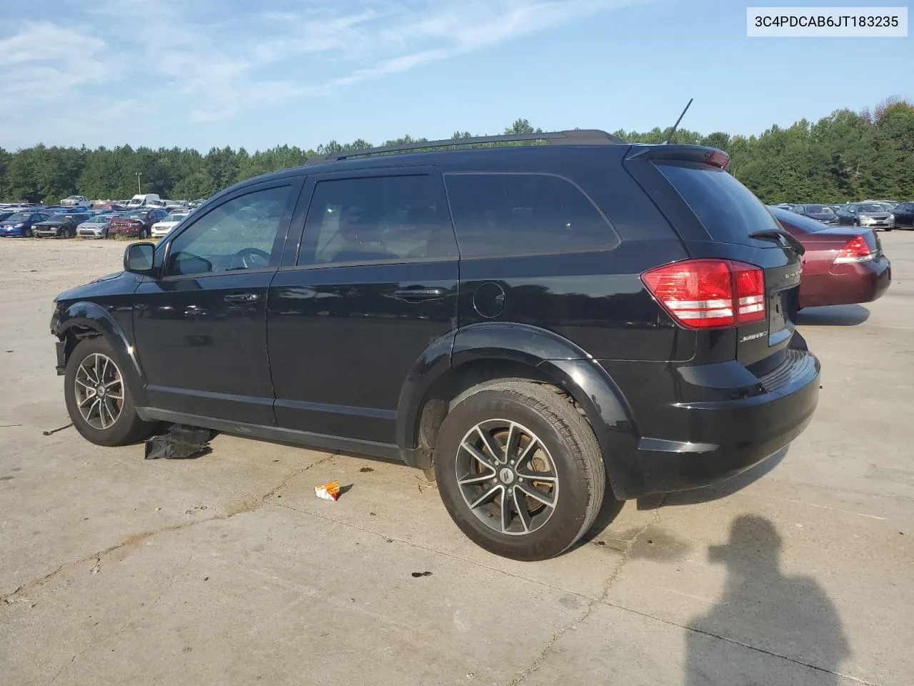 2018 Dodge Journey Se VIN: 3C4PDCAB6JT183235 Lot: 68741574