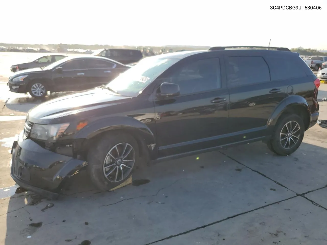 2018 Dodge Journey Sxt VIN: 3C4PDCBG9JT530406 Lot: 68810424