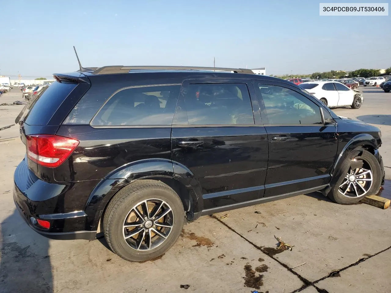 2018 Dodge Journey Sxt VIN: 3C4PDCBG9JT530406 Lot: 68810424