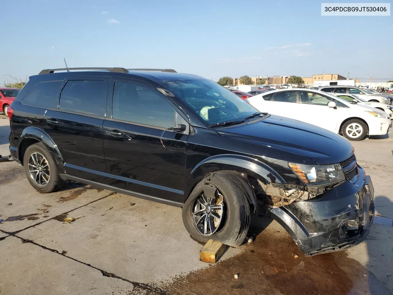 2018 Dodge Journey Sxt VIN: 3C4PDCBG9JT530406 Lot: 68810424