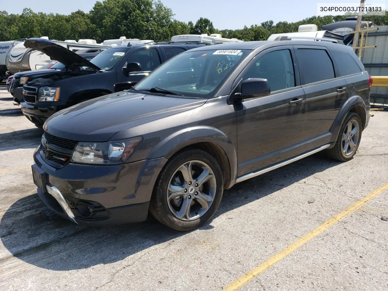 2018 Dodge Journey Crossroad VIN: 3C4PDCGG3JT213133 Lot: 68901604