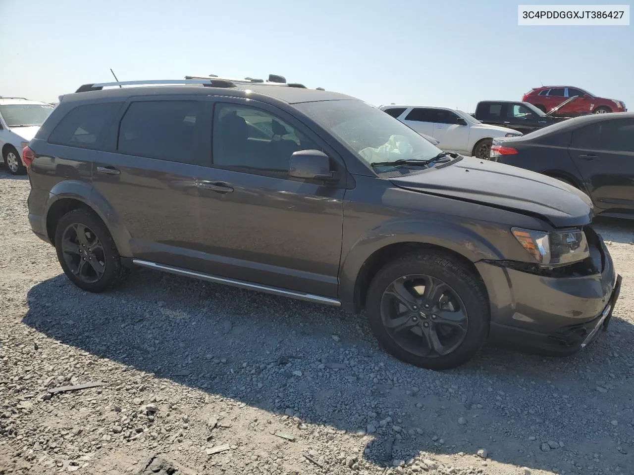 2018 Dodge Journey Crossroad VIN: 3C4PDDGGXJT386427 Lot: 69033244