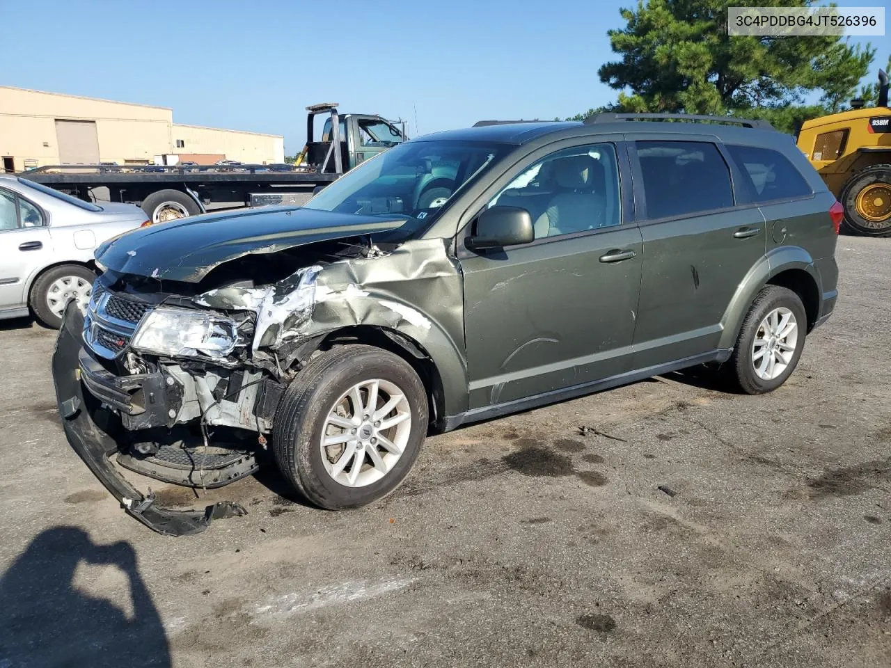 2018 Dodge Journey Sxt VIN: 3C4PDDBG4JT526396 Lot: 69176474