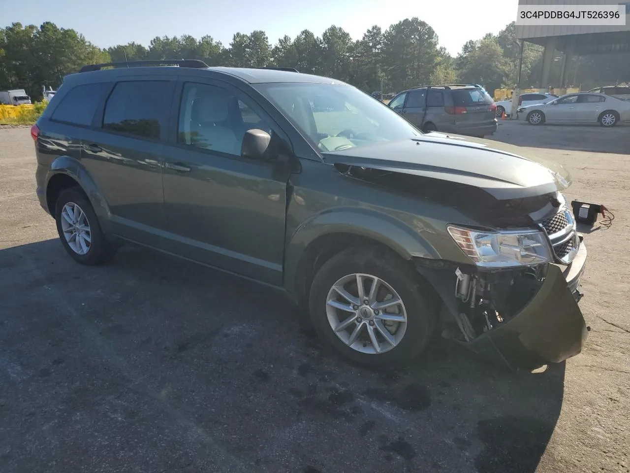 2018 Dodge Journey Sxt VIN: 3C4PDDBG4JT526396 Lot: 69176474