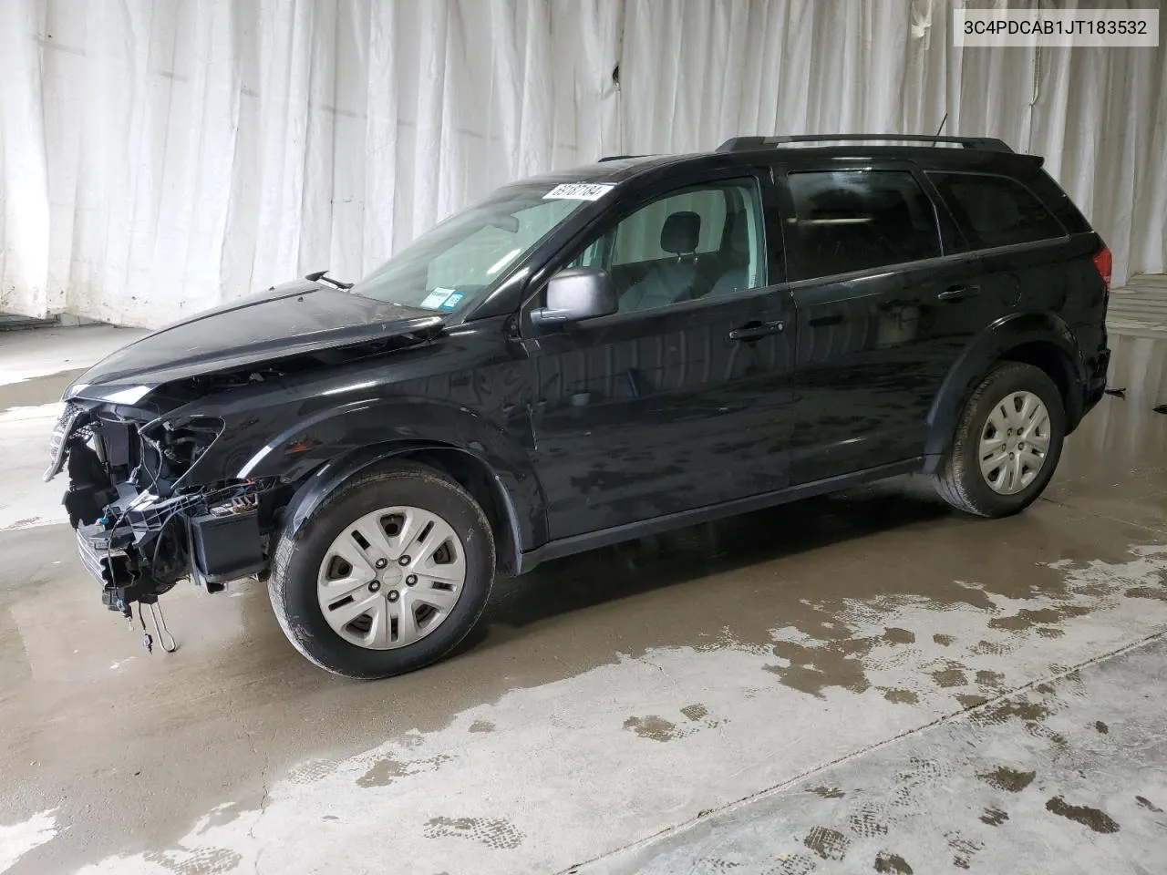 2018 Dodge Journey Se VIN: 3C4PDCAB1JT183532 Lot: 69187184