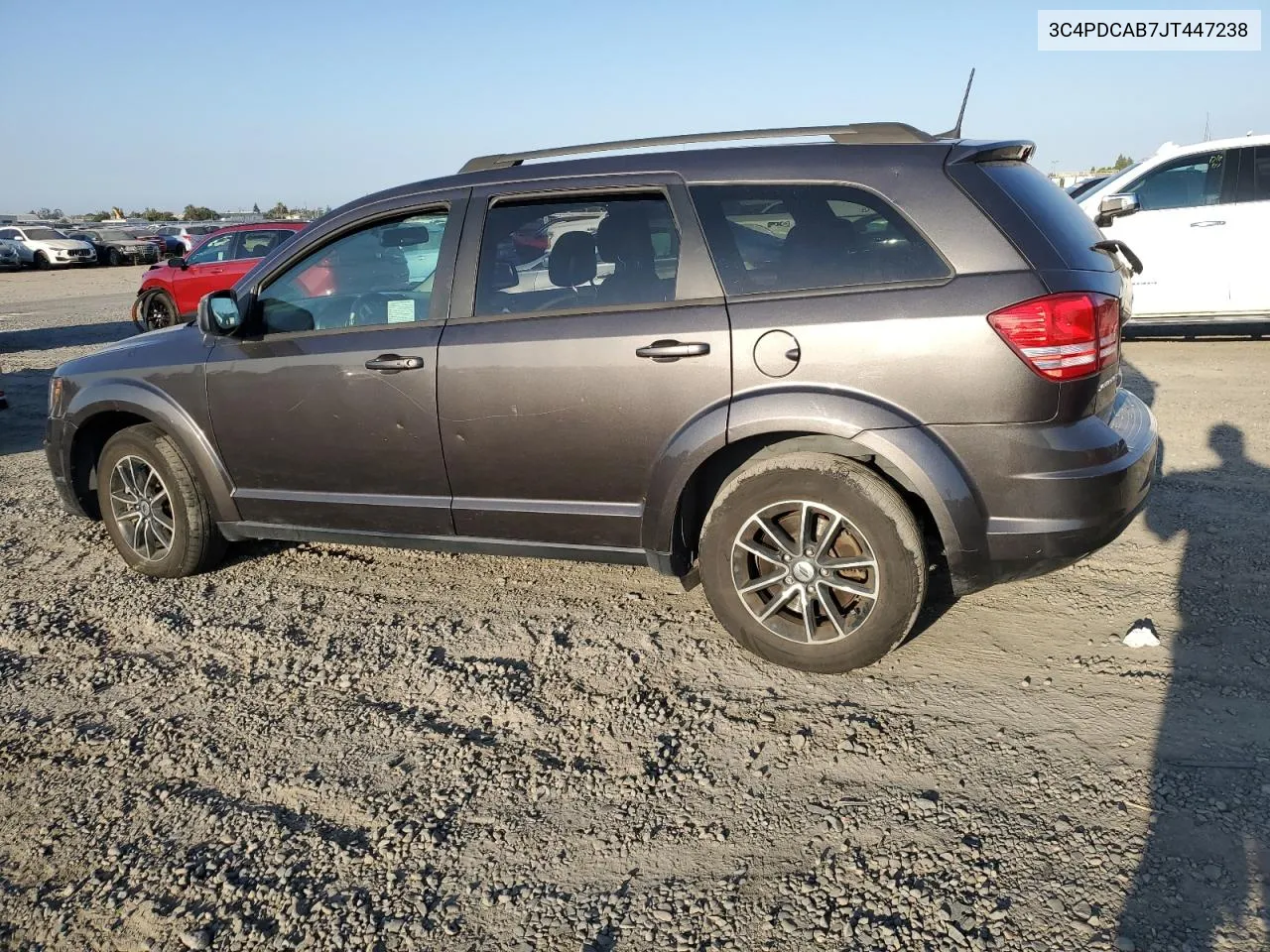 2018 Dodge Journey Se VIN: 3C4PDCAB7JT447238 Lot: 69245094