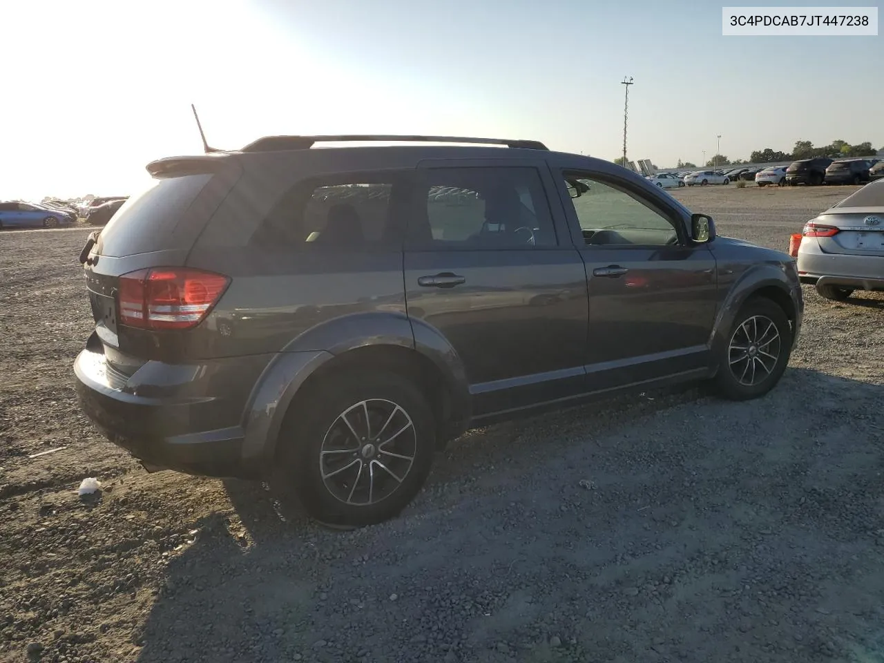 2018 Dodge Journey Se VIN: 3C4PDCAB7JT447238 Lot: 69245094