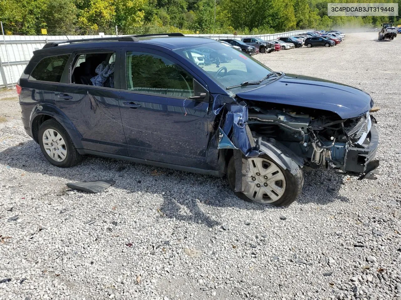 2018 Dodge Journey Se VIN: 3C4PDCAB3JT319448 Lot: 69278894