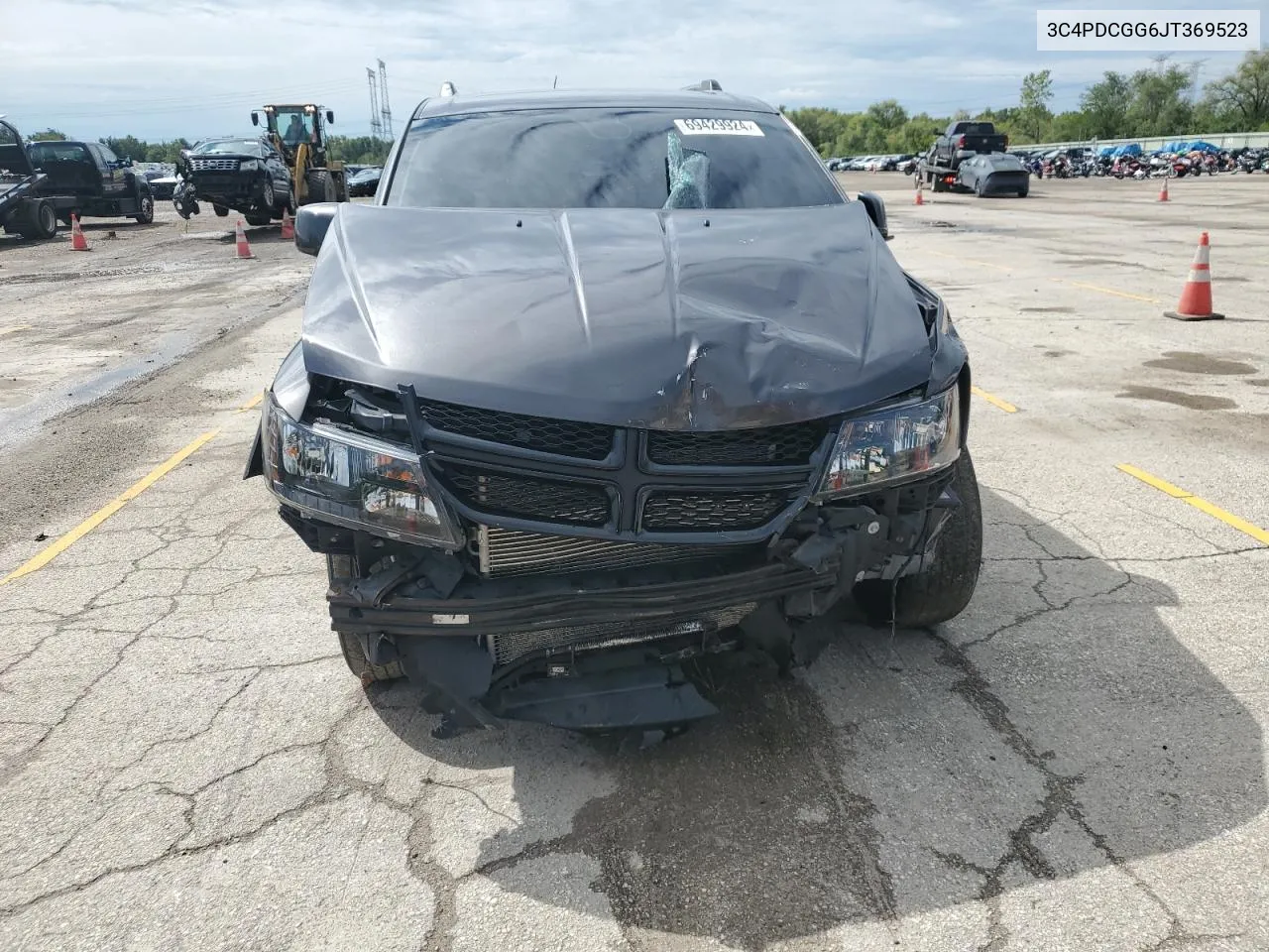 2018 Dodge Journey Crossroad VIN: 3C4PDCGG6JT369523 Lot: 69429924