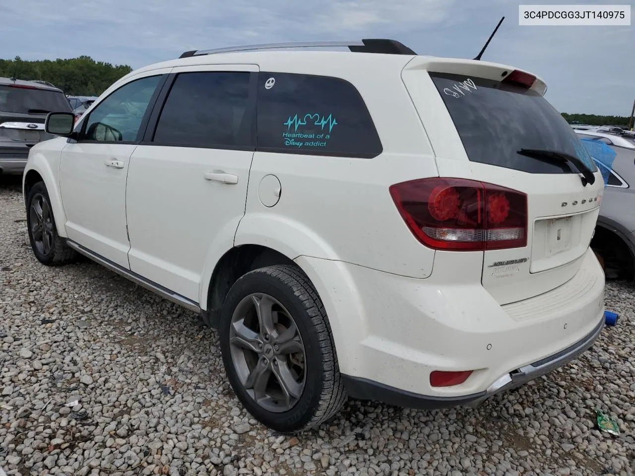 2018 Dodge Journey Crossroad VIN: 3C4PDCGG3JT140975 Lot: 69517544