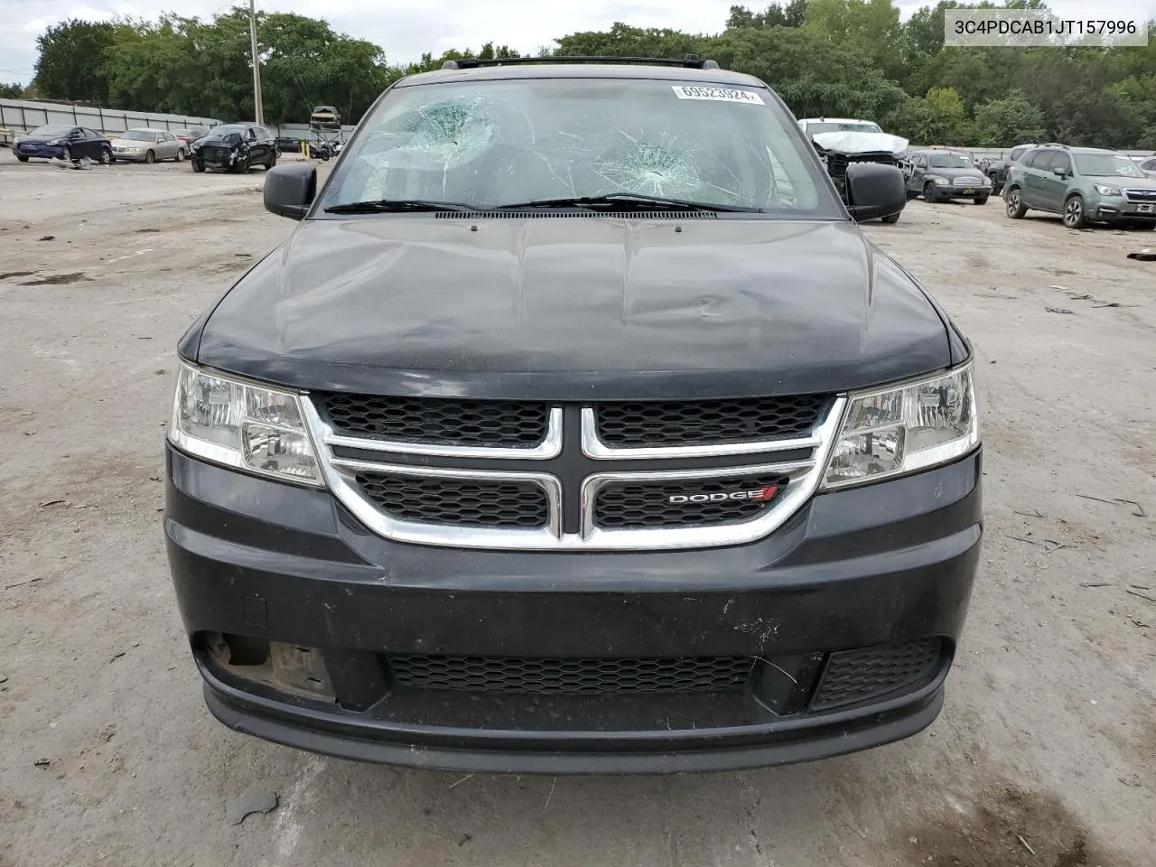 2018 Dodge Journey Se VIN: 3C4PDCAB1JT157996 Lot: 69523924