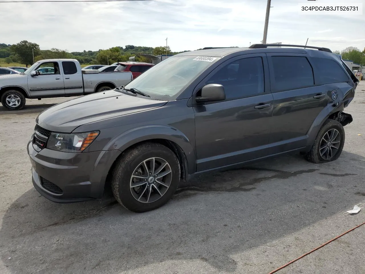 2018 Dodge Journey Se VIN: 3C4PDCAB3JT526731 Lot: 69680394