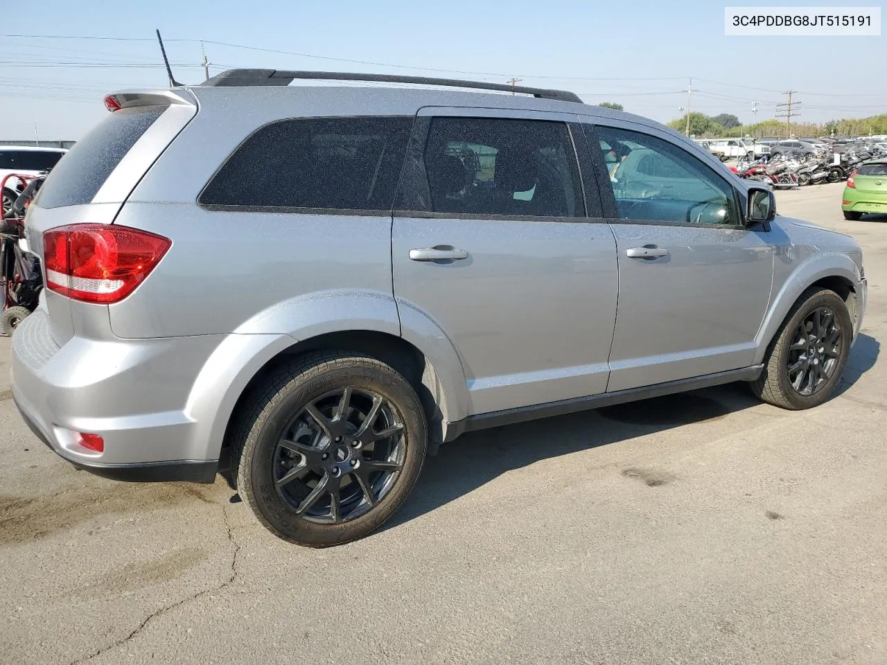 2018 Dodge Journey Sxt VIN: 3C4PDDBG8JT515191 Lot: 69800054