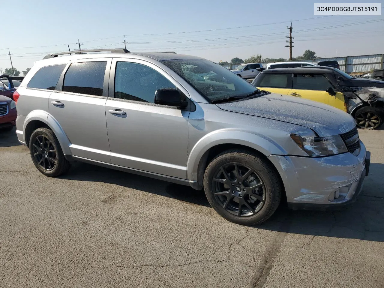 2018 Dodge Journey Sxt VIN: 3C4PDDBG8JT515191 Lot: 69800054