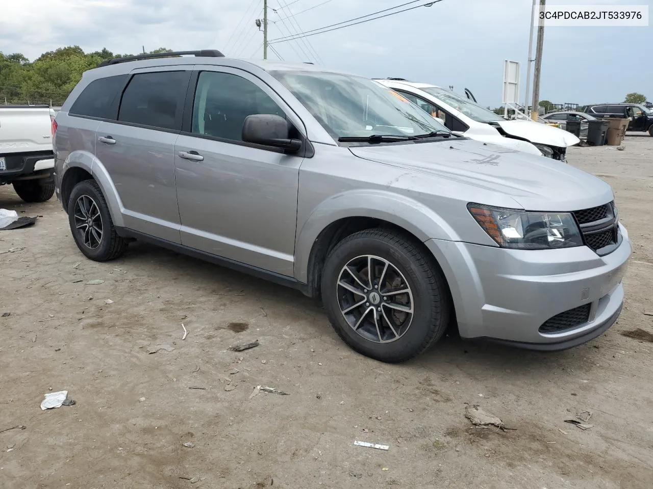 2018 Dodge Journey Se VIN: 3C4PDCAB2JT533976 Lot: 69808814