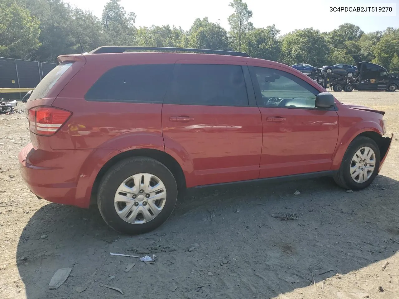 2018 Dodge Journey Se VIN: 3C4PDCAB2JT519270 Lot: 69928124