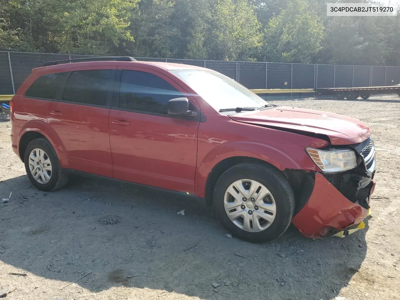 3C4PDCAB2JT519270 2018 Dodge Journey Se