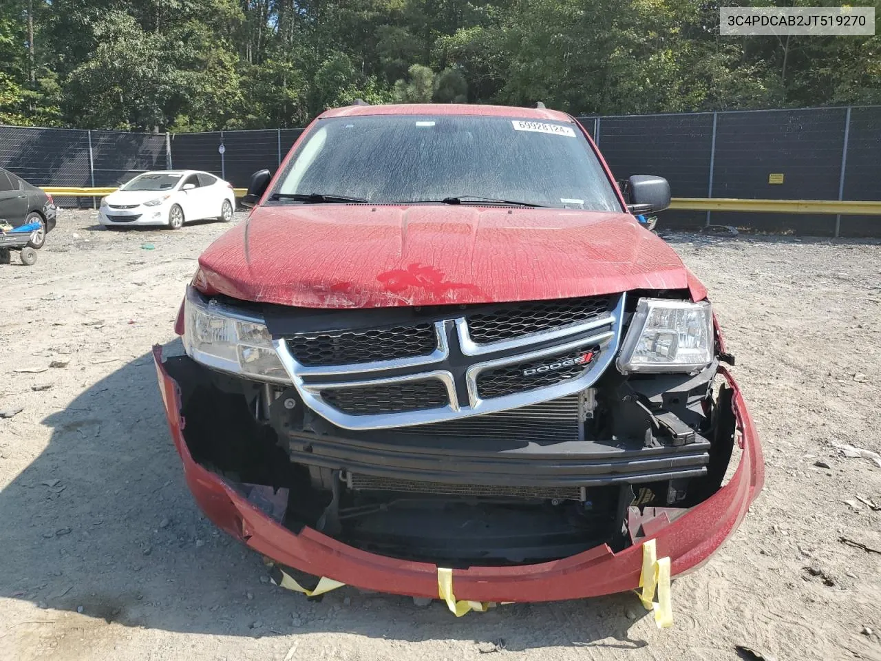 2018 Dodge Journey Se VIN: 3C4PDCAB2JT519270 Lot: 69928124