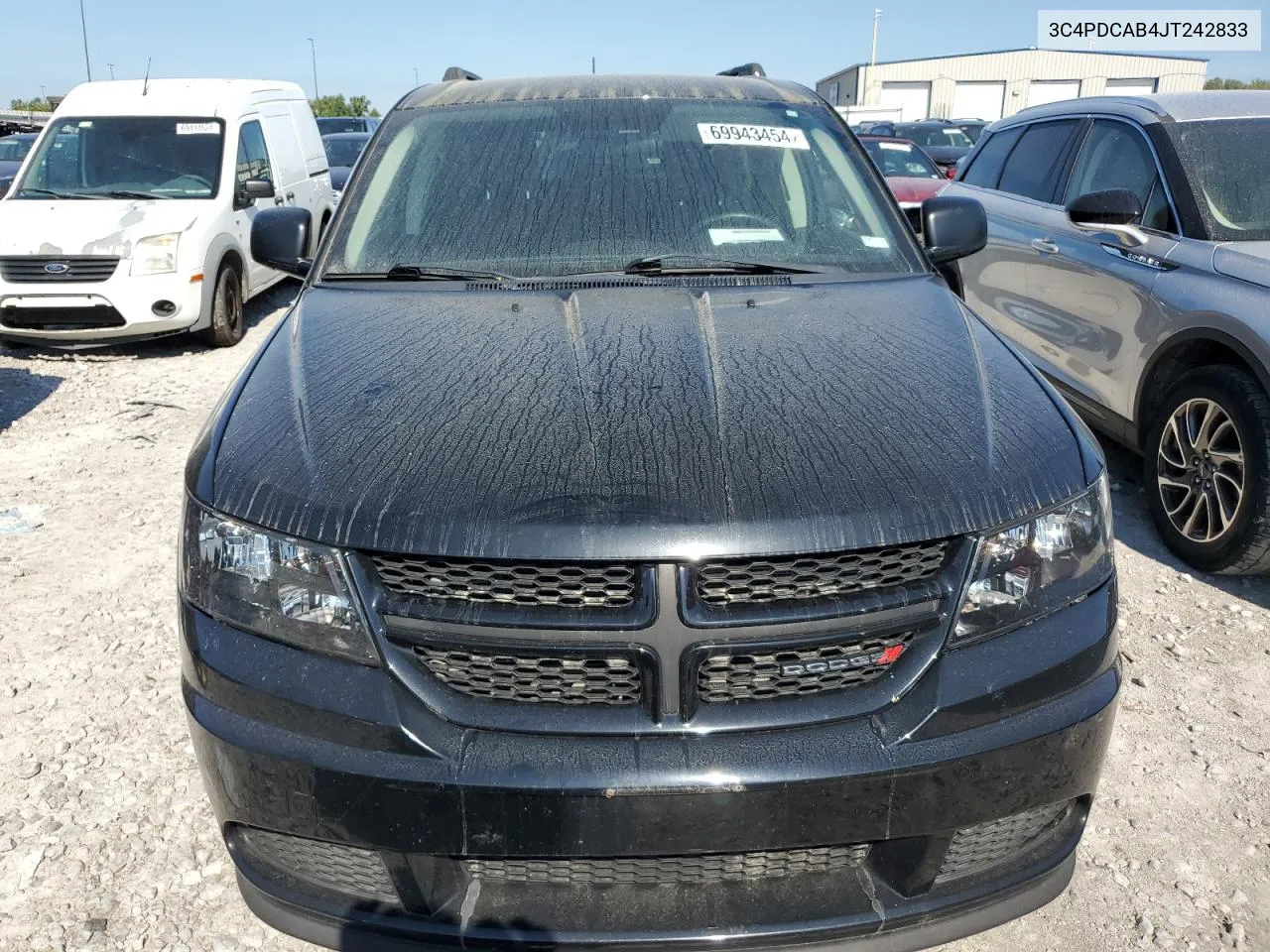 3C4PDCAB4JT242833 2018 Dodge Journey Se