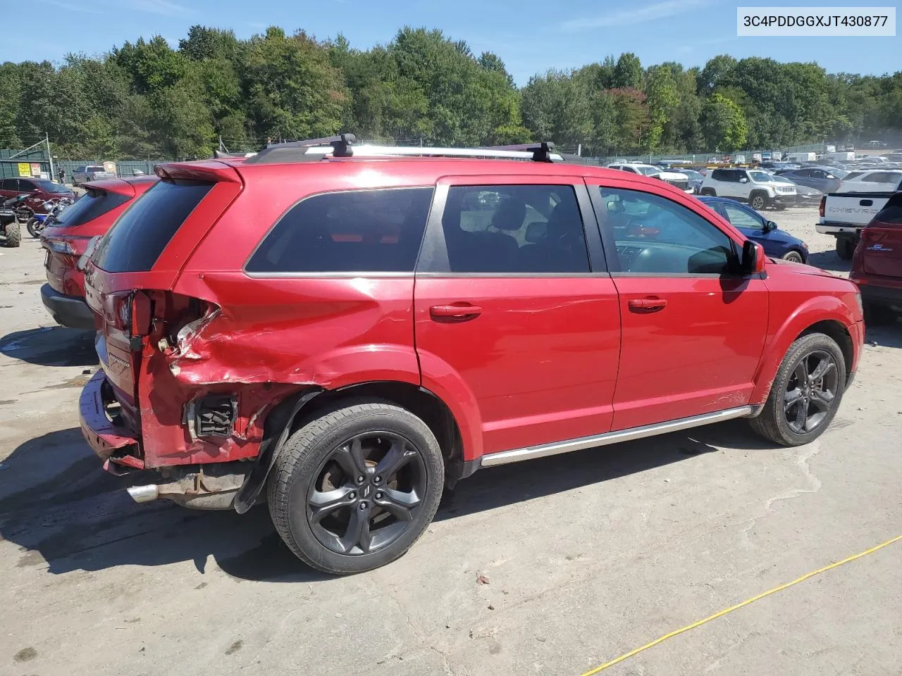 2018 Dodge Journey Crossroad VIN: 3C4PDDGGXJT430877 Lot: 69962384