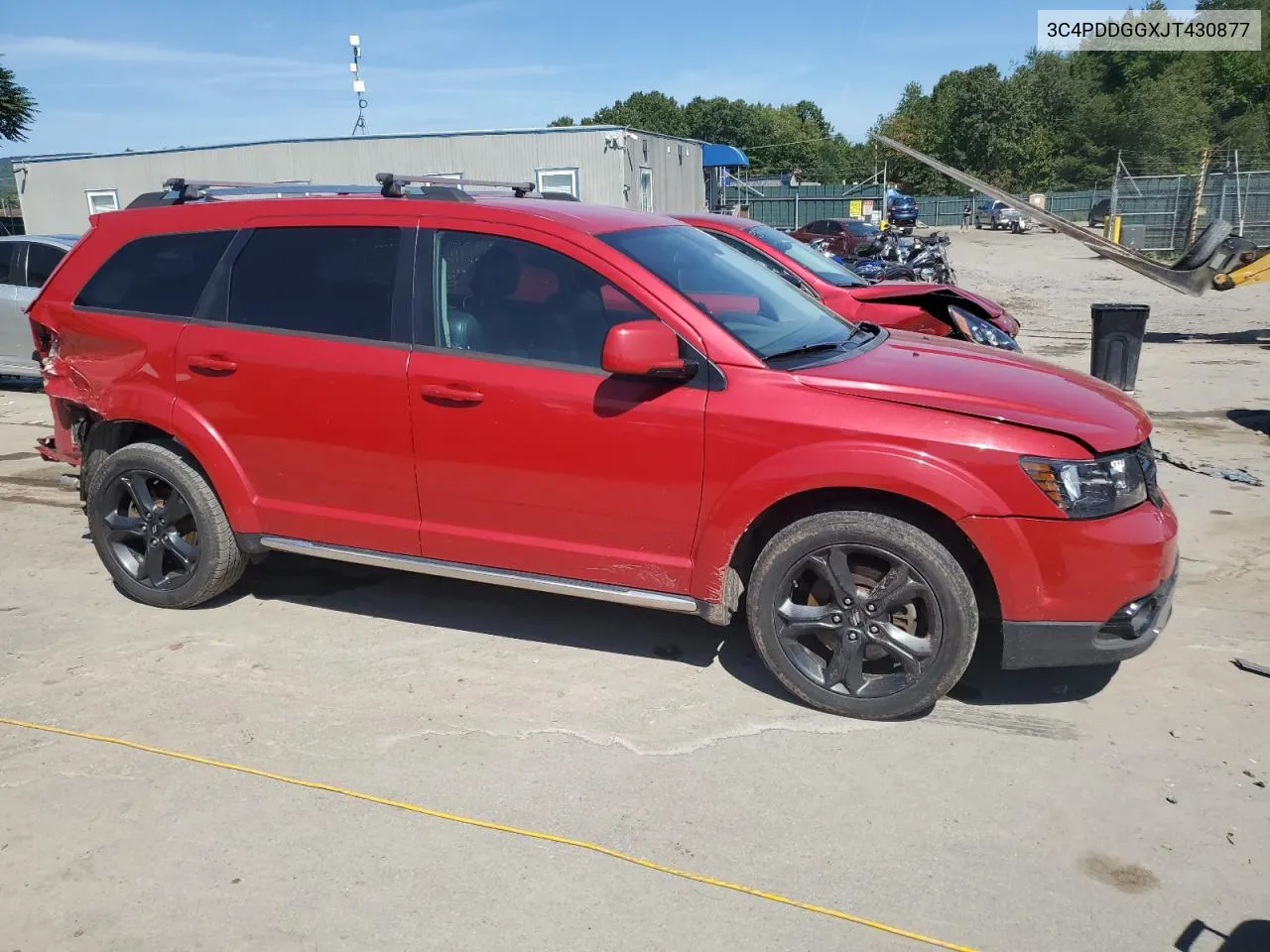 2018 Dodge Journey Crossroad VIN: 3C4PDDGGXJT430877 Lot: 69962384