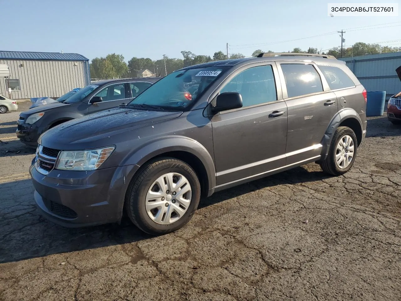 2018 Dodge Journey Se VIN: 3C4PDCAB6JT527601 Lot: 69989574