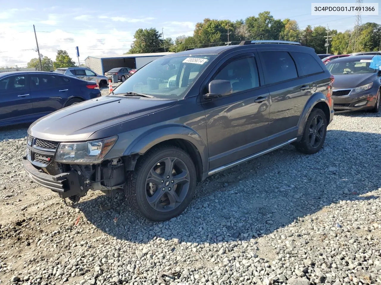 3C4PDCGG1JT491366 2018 Dodge Journey Crossroad