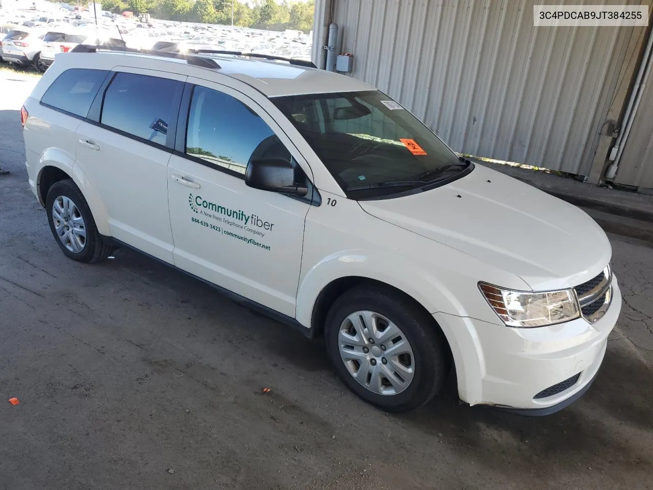 3C4PDCAB9JT384255 2018 Dodge Journey Se