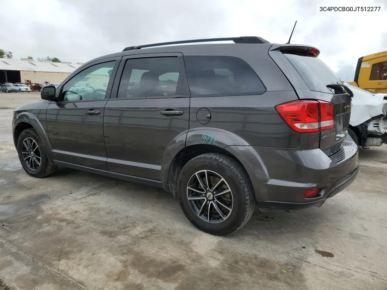 2018 Dodge Journey Sxt VIN: 3C4PDCBG0JT512277 Lot: 70155674