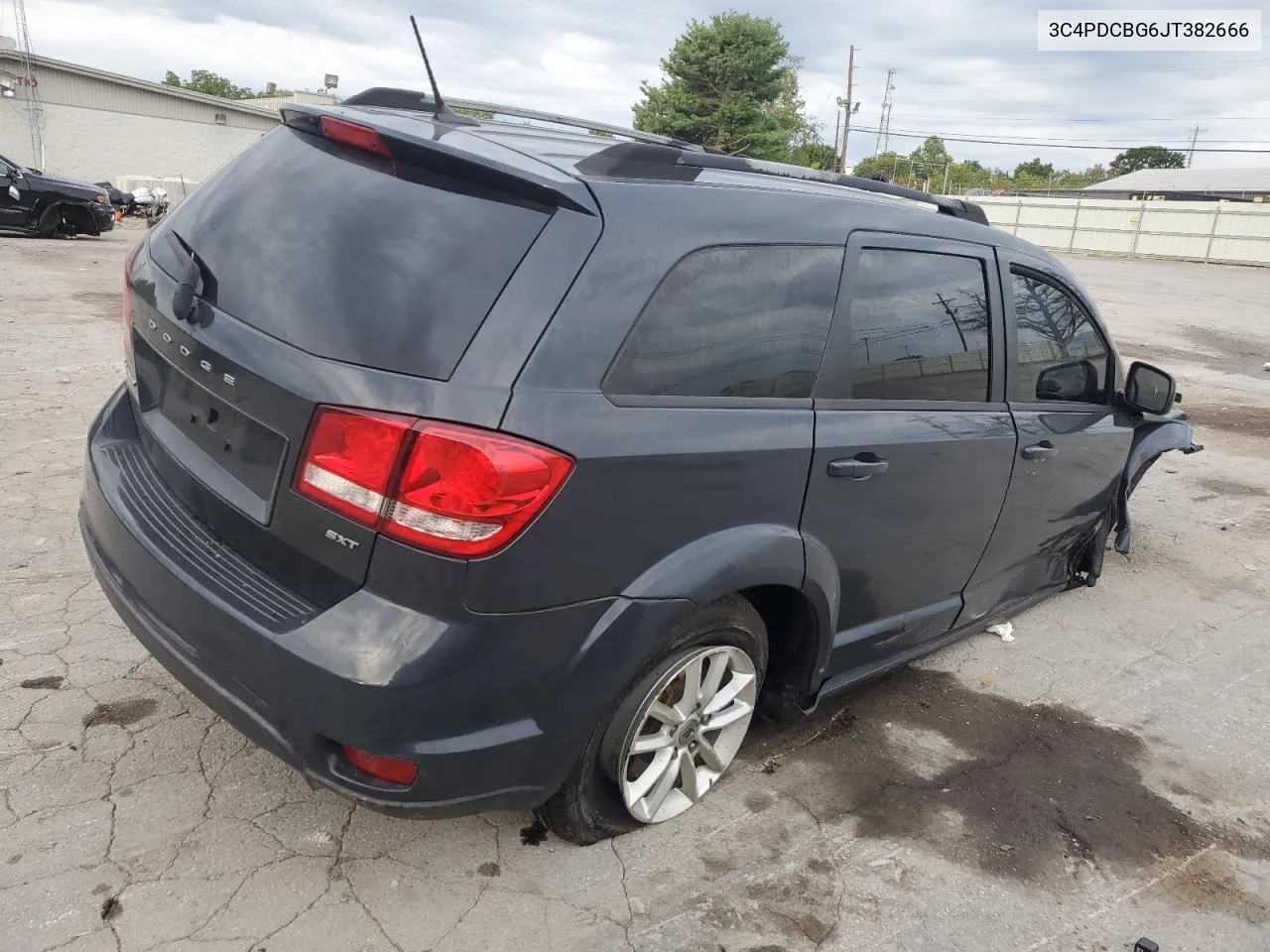 2018 Dodge Journey Sxt VIN: 3C4PDCBG6JT382666 Lot: 70167434