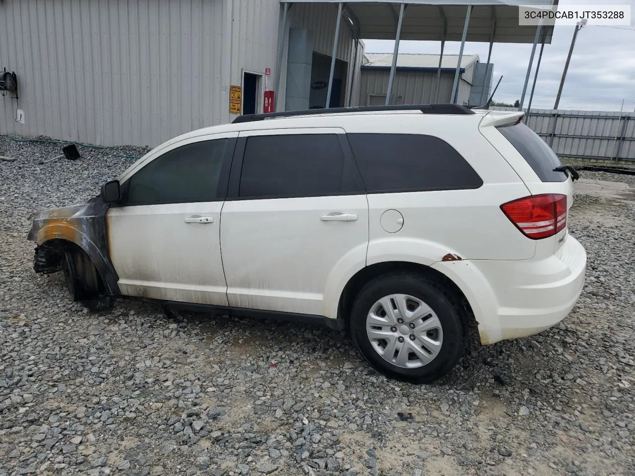 2018 Dodge Journey Se VIN: 3C4PDCAB1JT353288 Lot: 70188074