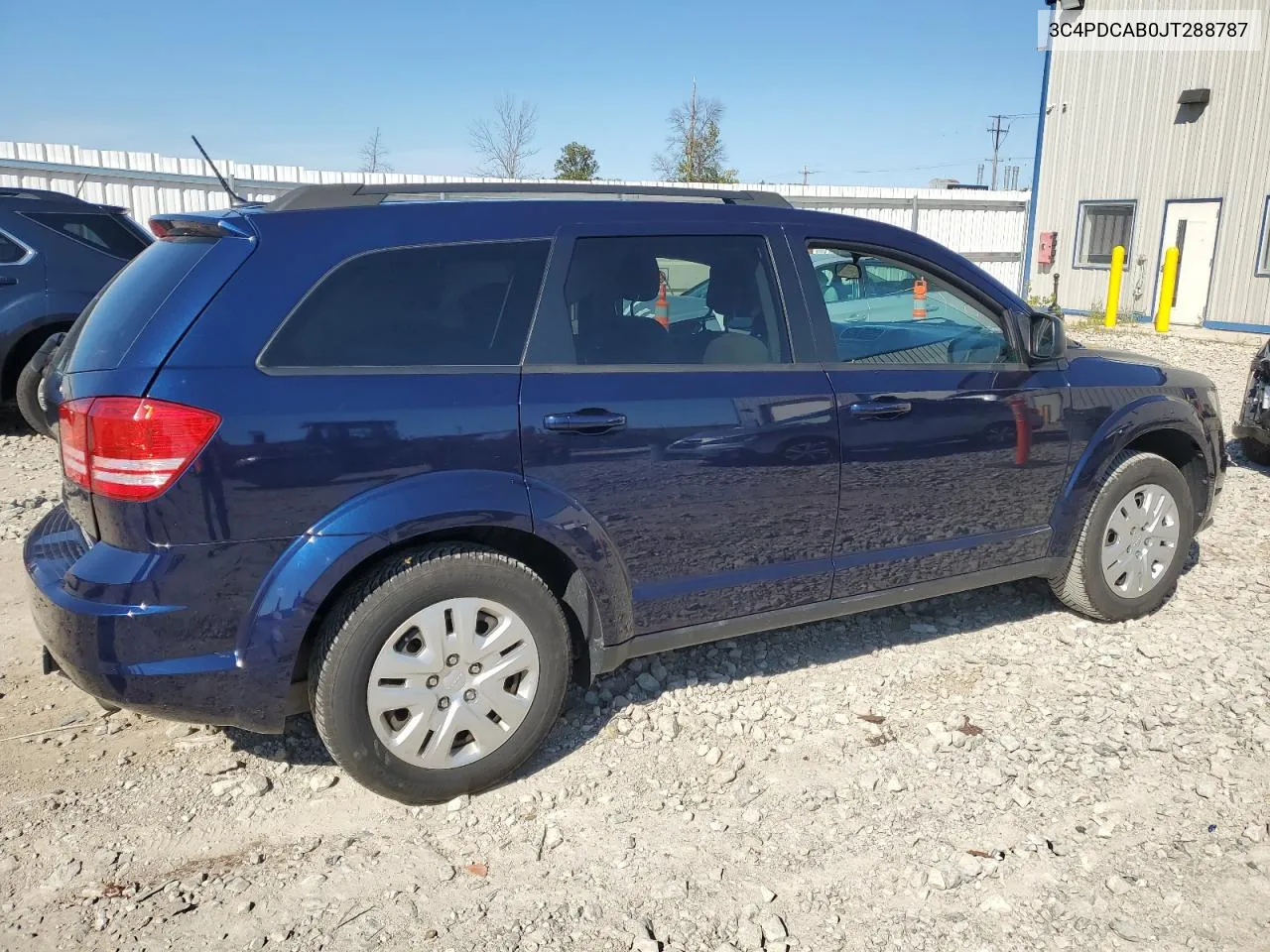 2018 Dodge Journey Se VIN: 3C4PDCAB0JT288787 Lot: 70189124