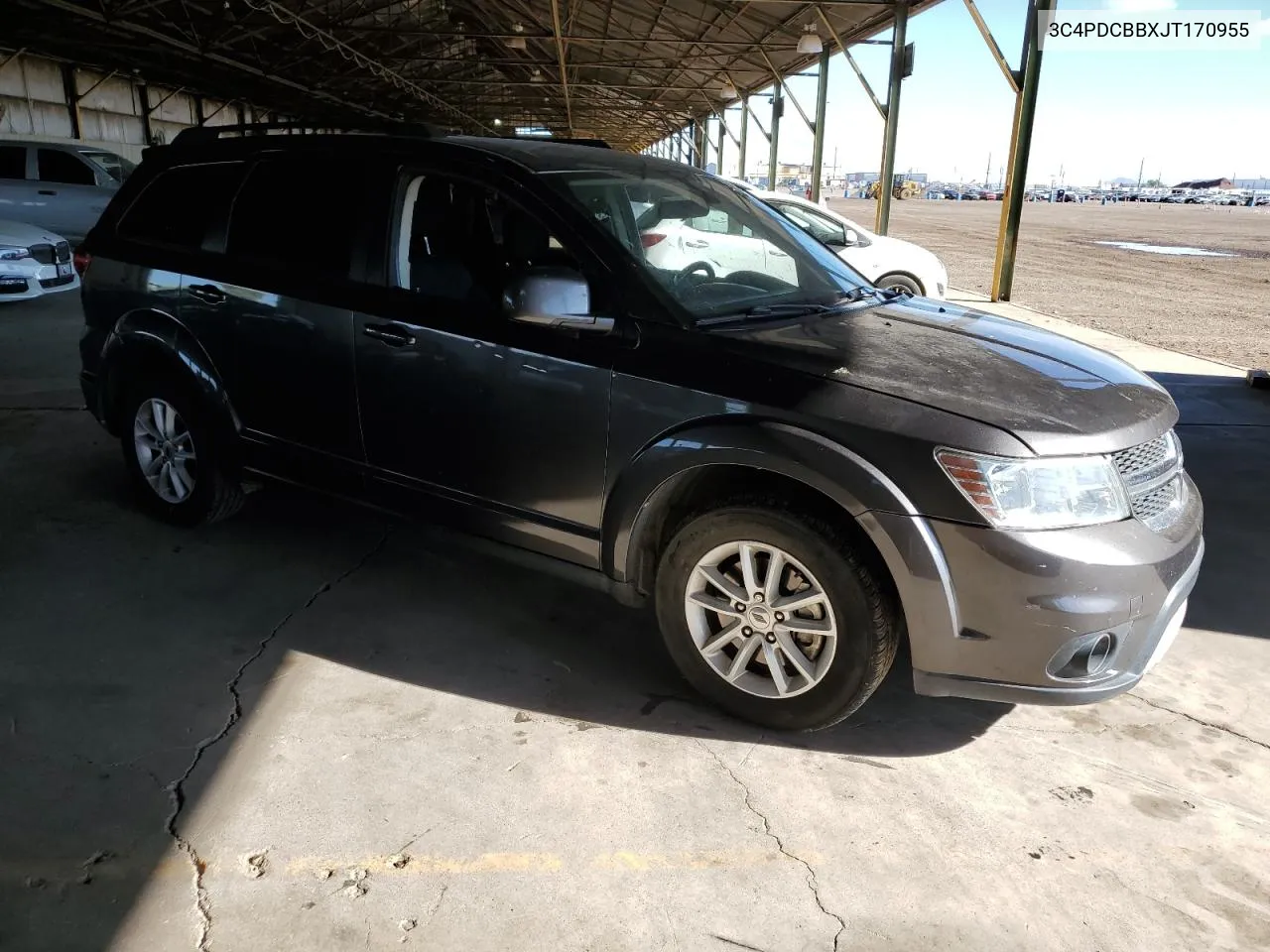 2018 Dodge Journey Sxt VIN: 3C4PDCBBXJT170955 Lot: 70265634