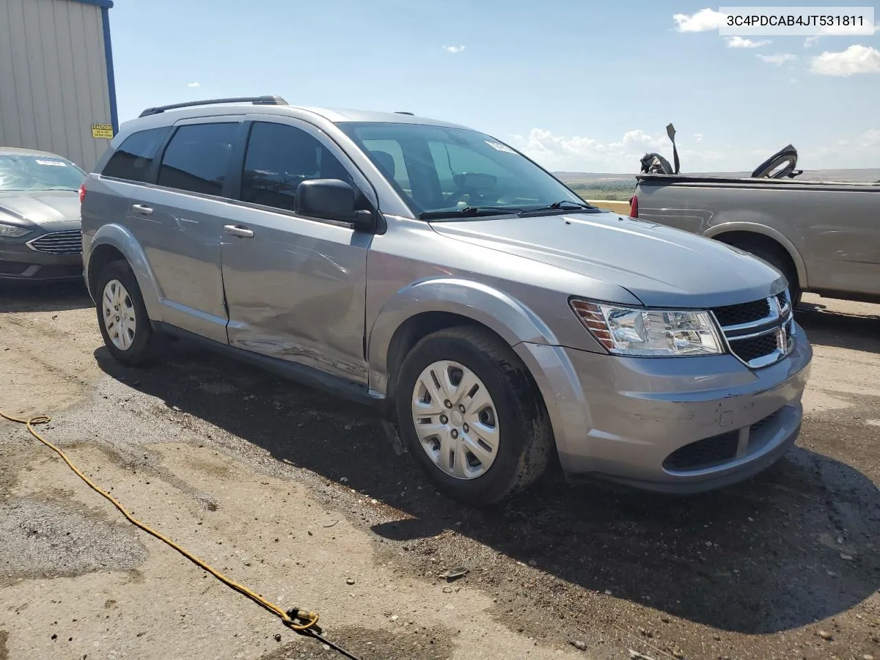 2018 Dodge Journey Se VIN: 3C4PDCAB4JT531811 Lot: 70318134