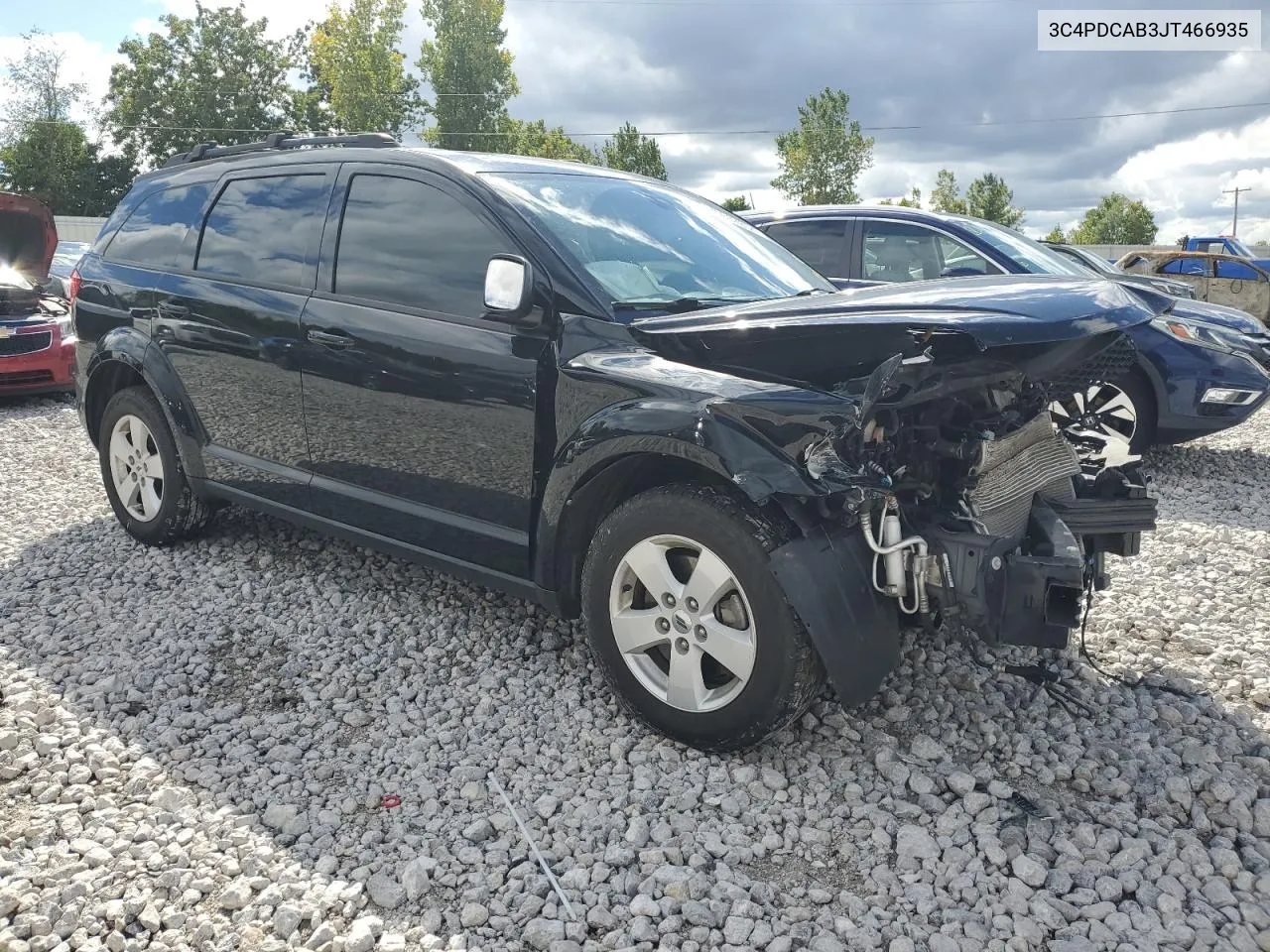 2018 Dodge Journey Se VIN: 3C4PDCAB3JT466935 Lot: 70337854