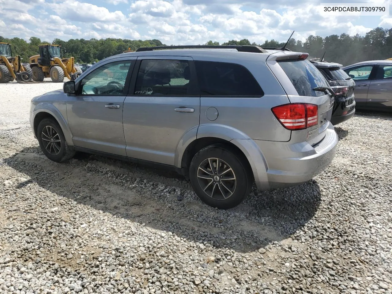 2018 Dodge Journey Se VIN: 3C4PDCAB8JT309790 Lot: 70378464