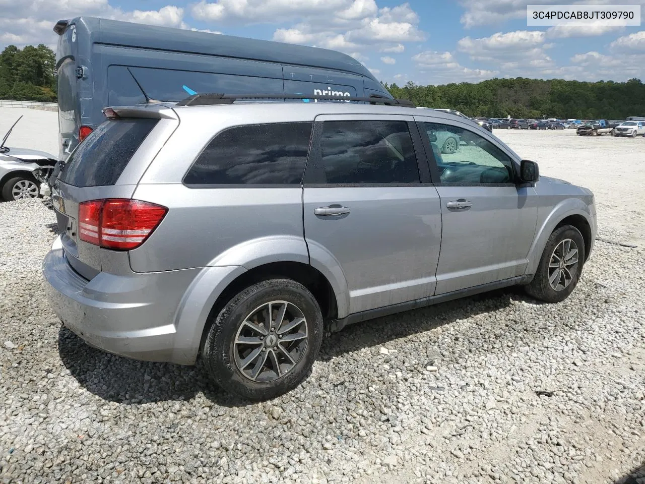 2018 Dodge Journey Se VIN: 3C4PDCAB8JT309790 Lot: 70378464