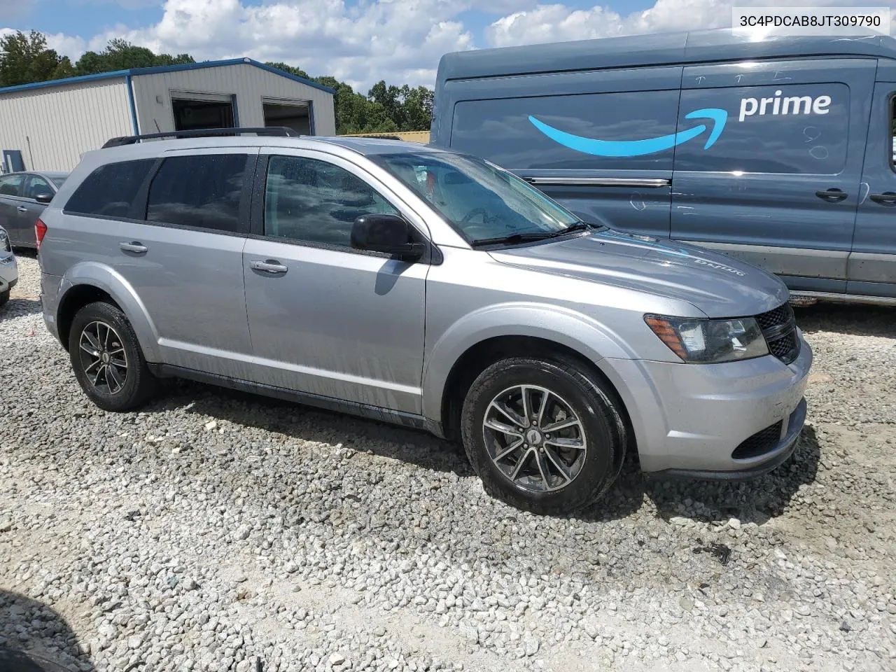 2018 Dodge Journey Se VIN: 3C4PDCAB8JT309790 Lot: 70378464