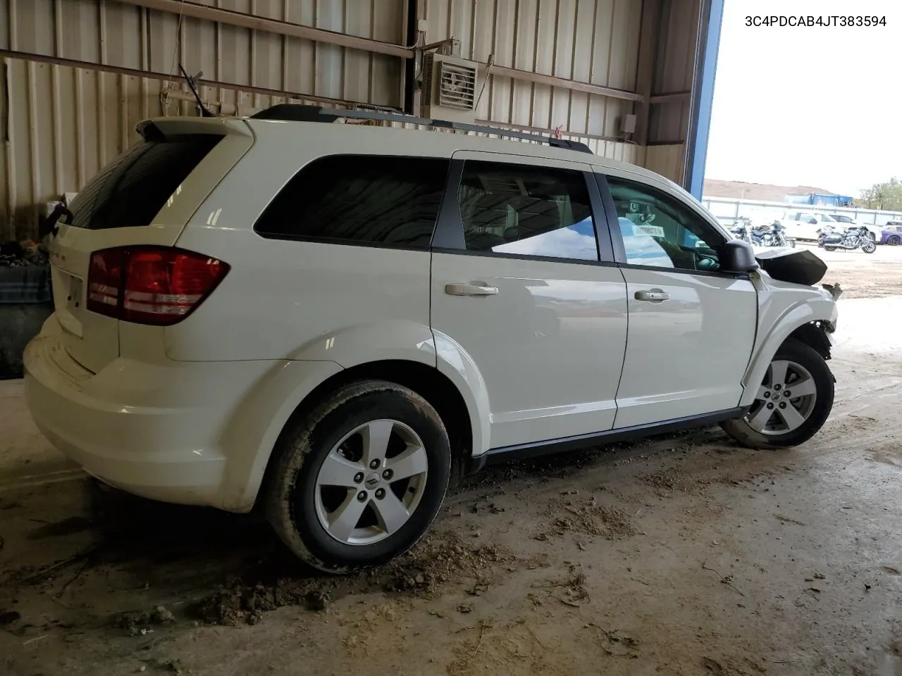 2018 Dodge Journey Se VIN: 3C4PDCAB4JT383594 Lot: 70407774