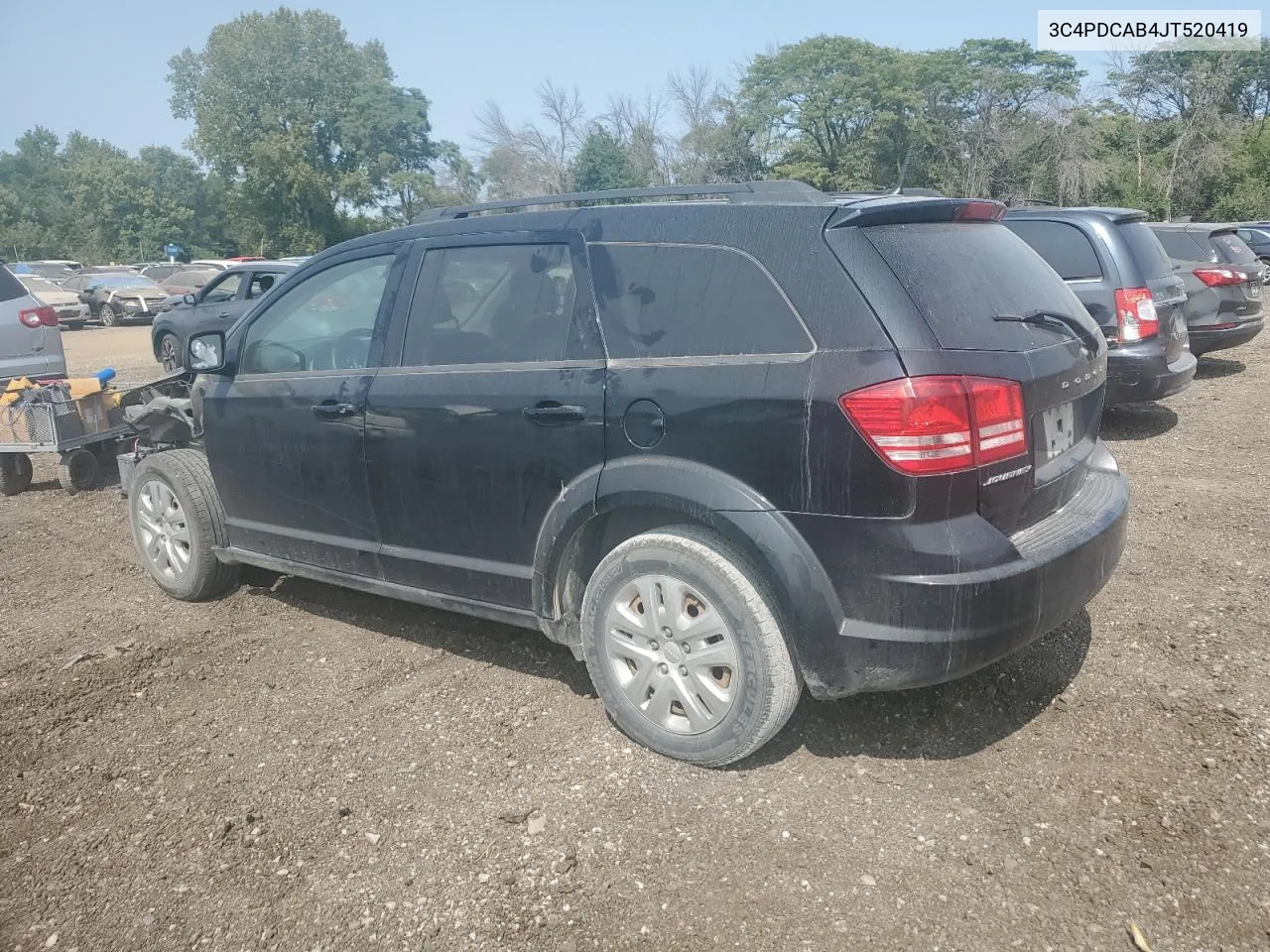 2018 Dodge Journey Se VIN: 3C4PDCAB4JT520419 Lot: 70420444