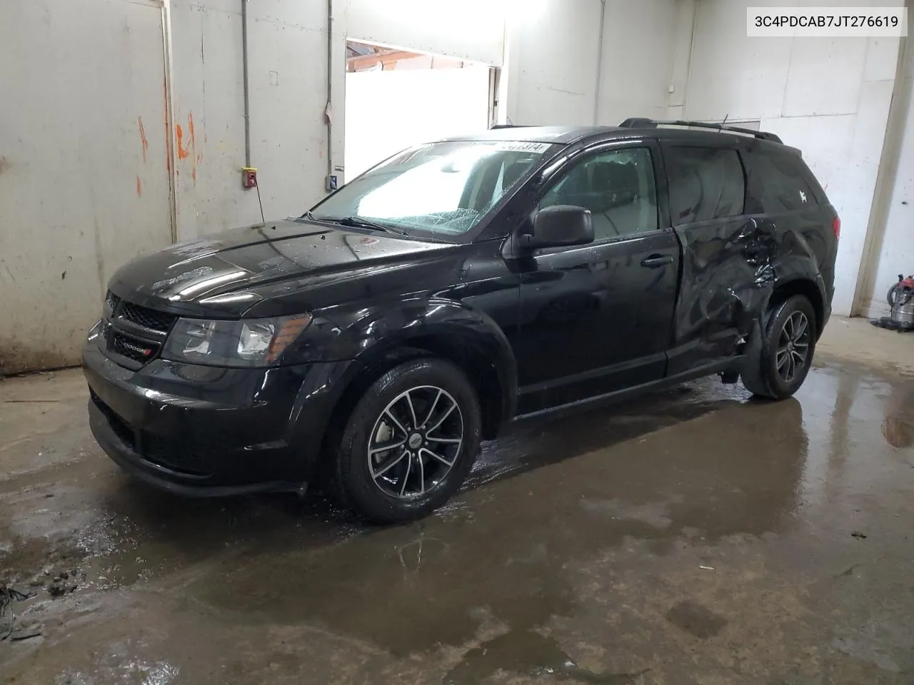 2018 Dodge Journey Se VIN: 3C4PDCAB7JT276619 Lot: 70477374