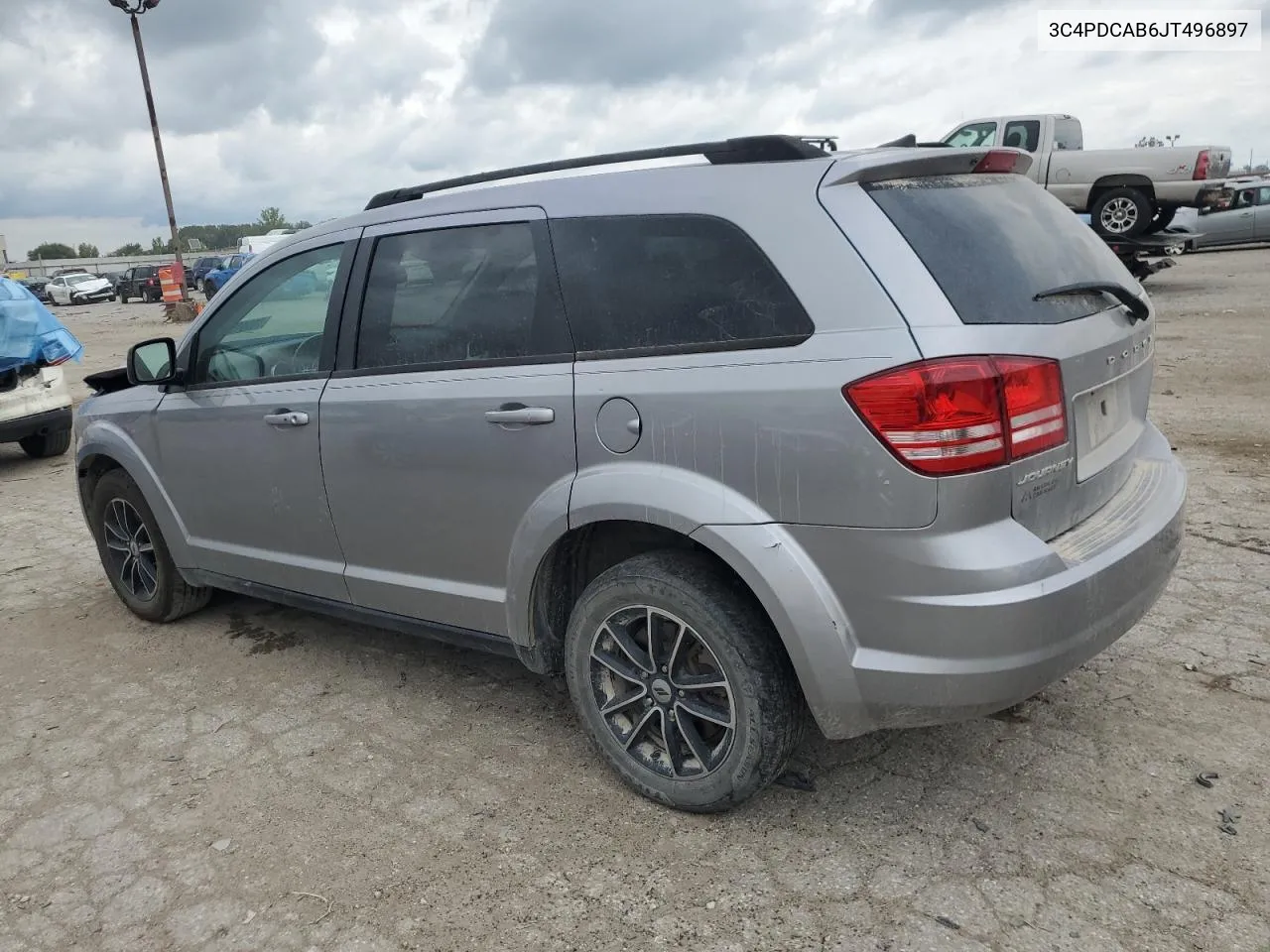 2018 Dodge Journey Se VIN: 3C4PDCAB6JT496897 Lot: 70511564