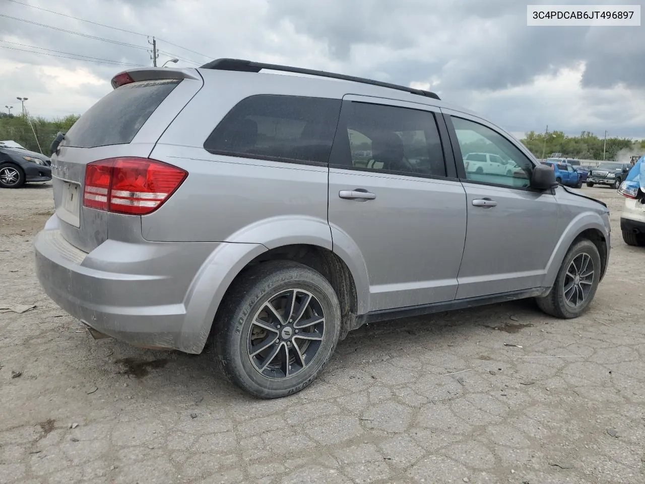 2018 Dodge Journey Se VIN: 3C4PDCAB6JT496897 Lot: 70511564